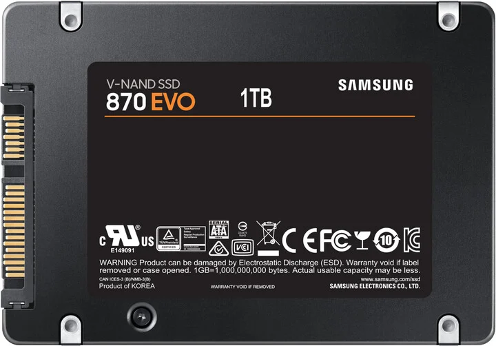 Samsung 870 EVO, 2,5" - 1TB