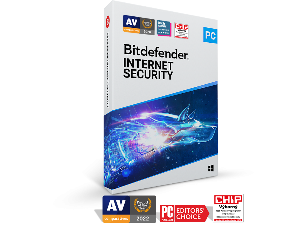 Bitdefender Internet Security pro 1 PC na 1 rok (elektronická licence)