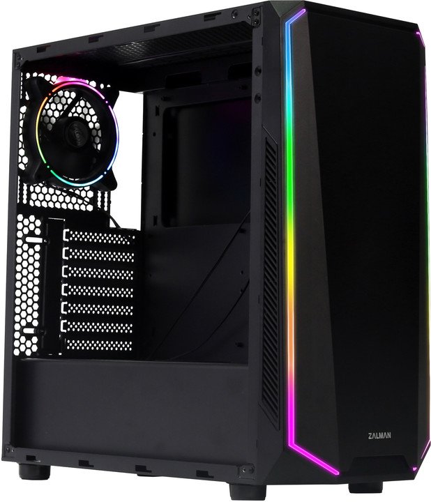 Zalman K1, RGB, černá