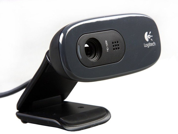 Logitech HD Webcam C270, šedá