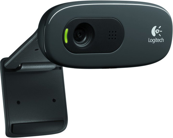 Logitech HD Webcam C270, šedá