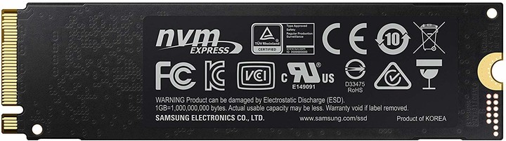 Samsung SSD 970 EVO PLUS, M.2 - 500GB