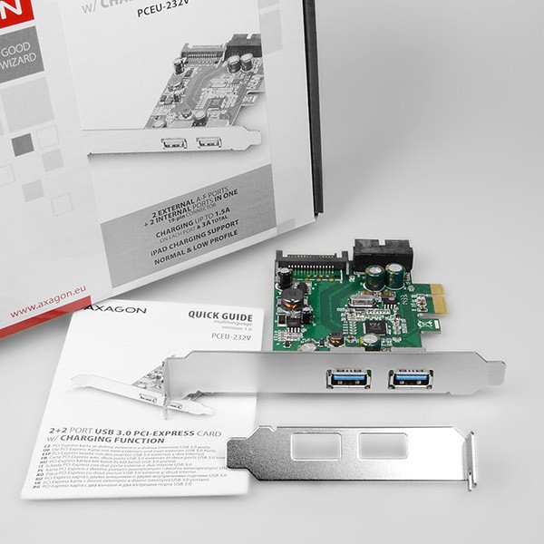 AXAGON PCEU-232V